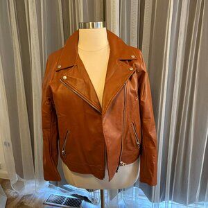 Torrid size 3 Faux leather Jacket EUC